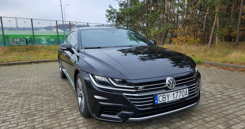 Volkswagen Arteon cena 128000 przebieg: 76400, rok produkcji 2018 z Bydgoszcz małe 254